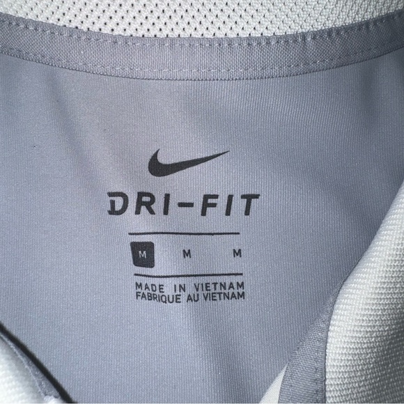 Nike Dri Fit Color Block Disney Mickey Mens Golf Polo Yellow Gray‎ Size Medium - Picture 2 of 8